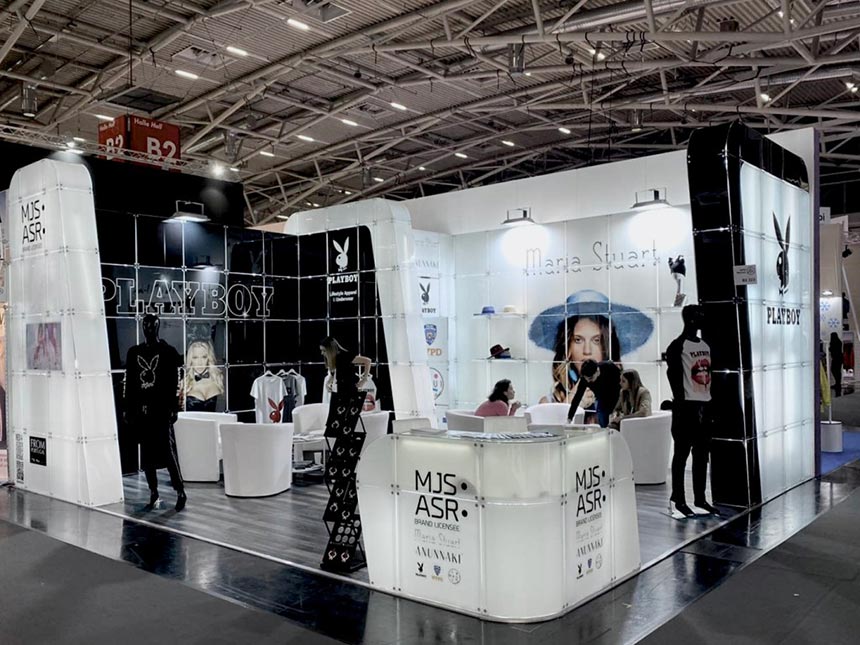 PLAYBOY EXHIBITION STAND