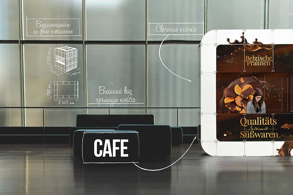 customized kiosk