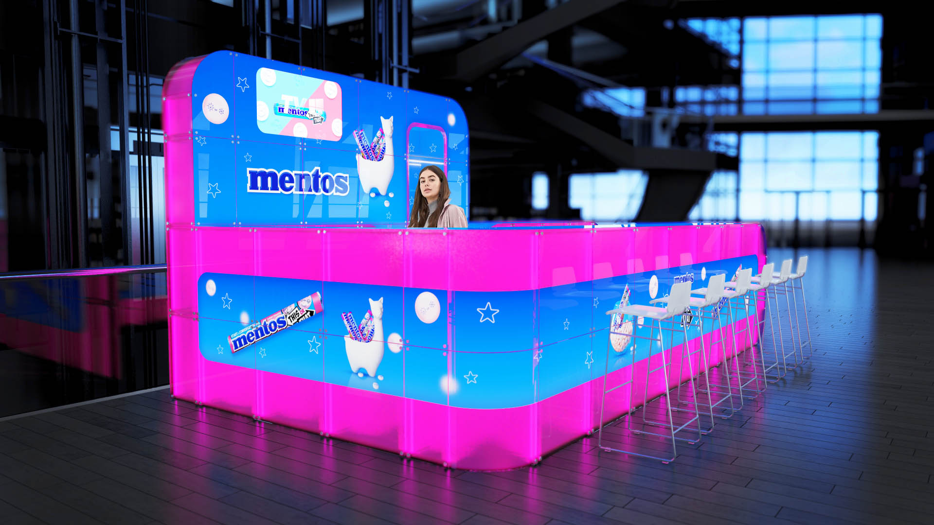 exhibition bar
