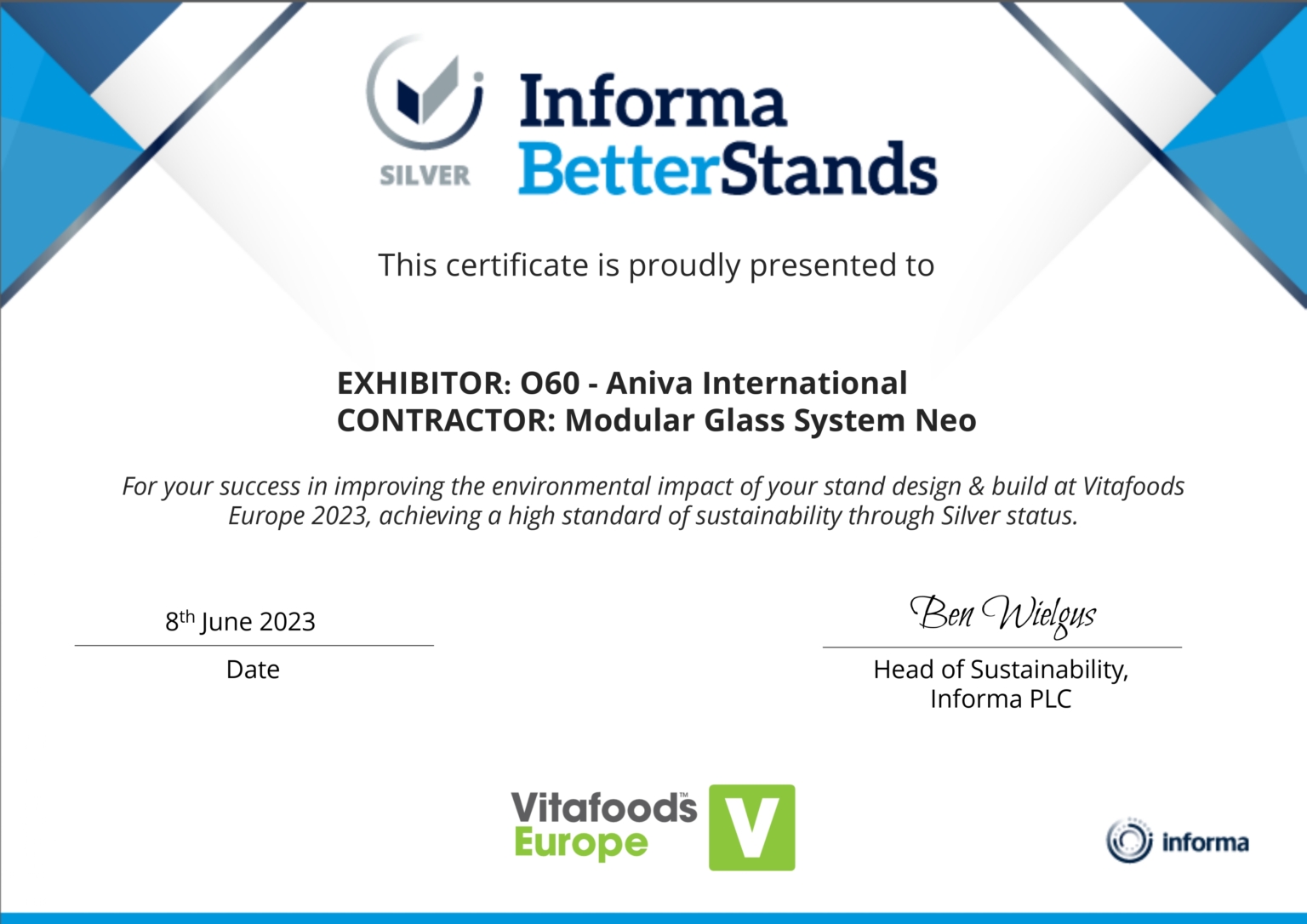 O60 - Aniva International - Vitafoods Europe 2023 Better Stands Report_page-0001