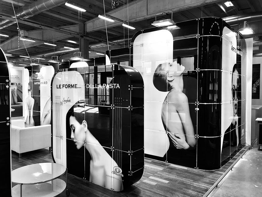 Parma Italy stand
