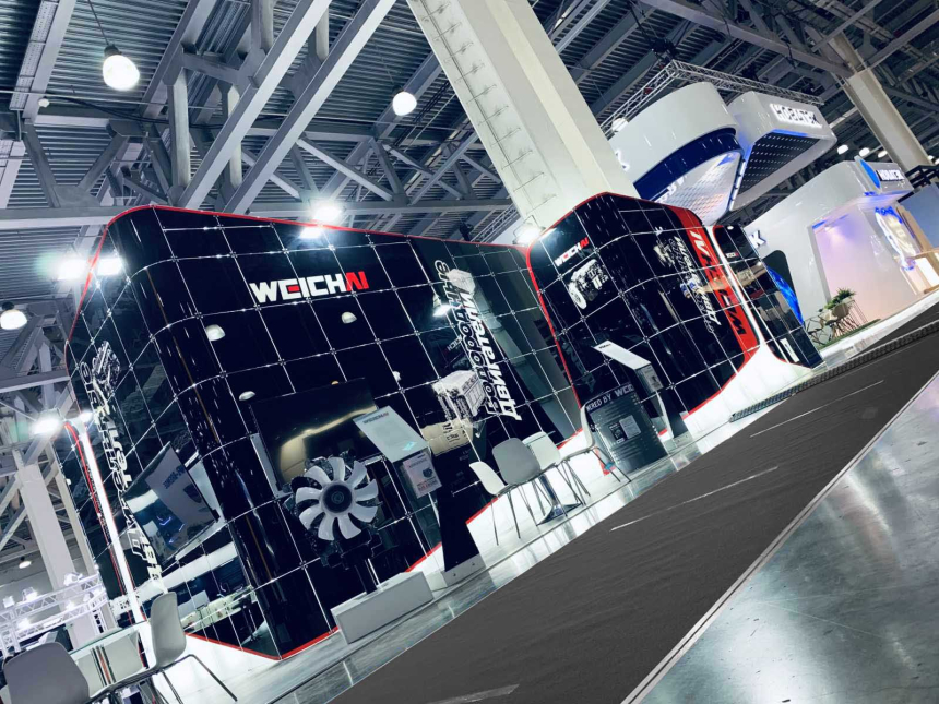 Weichai exhibition stand