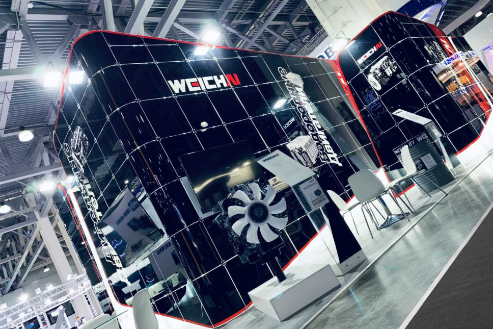Weichai graphic stand