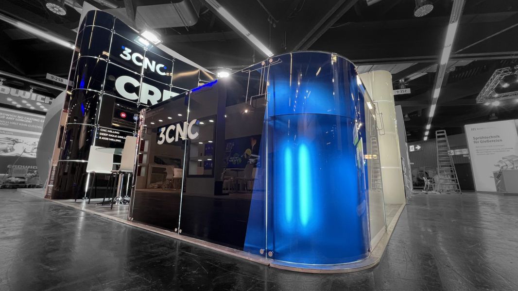 luminous exhibition stands